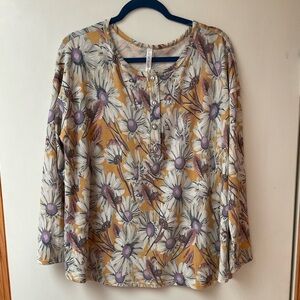 Floral Long Sleeve Top